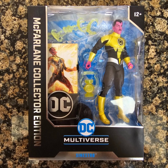 McFarlane DC Multiverse Sinestro Corps War Collector Edition 06 Action Figure 7" - Picture 2 of 10